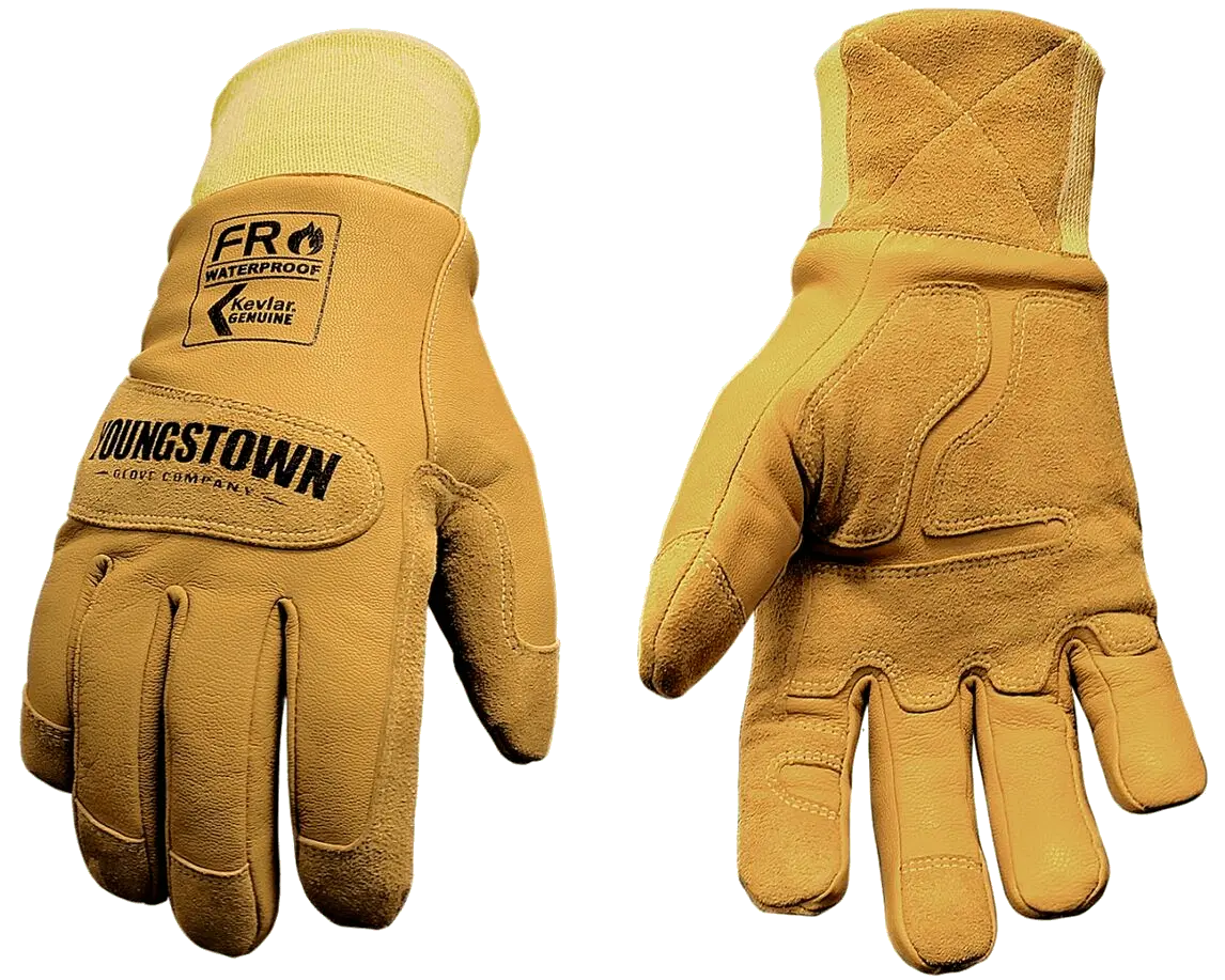 Youngstown Glove Company FR Waterproof Ground Glove Lined w/ Kevlar®