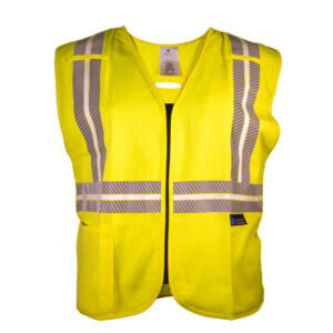 GlowGuard Class 2 FR Hi Vis Yellow Vest