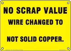 No Scrap Value