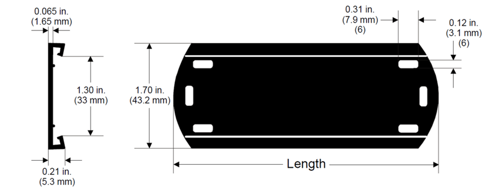 Tech Products Everlast 1 inch tag Poly Holder spec