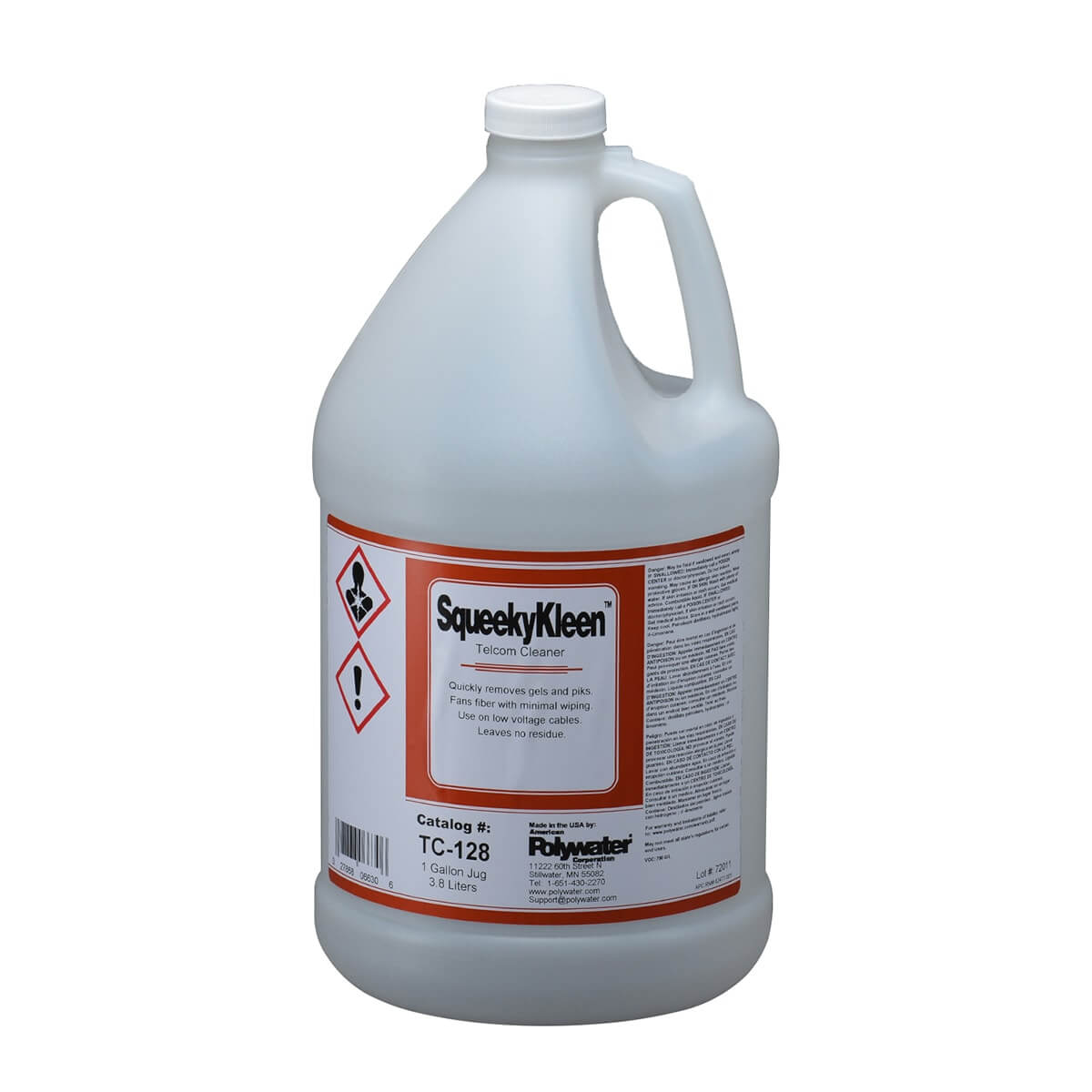 Polywater® TC-128 SqueekyKleen™ Cleaner