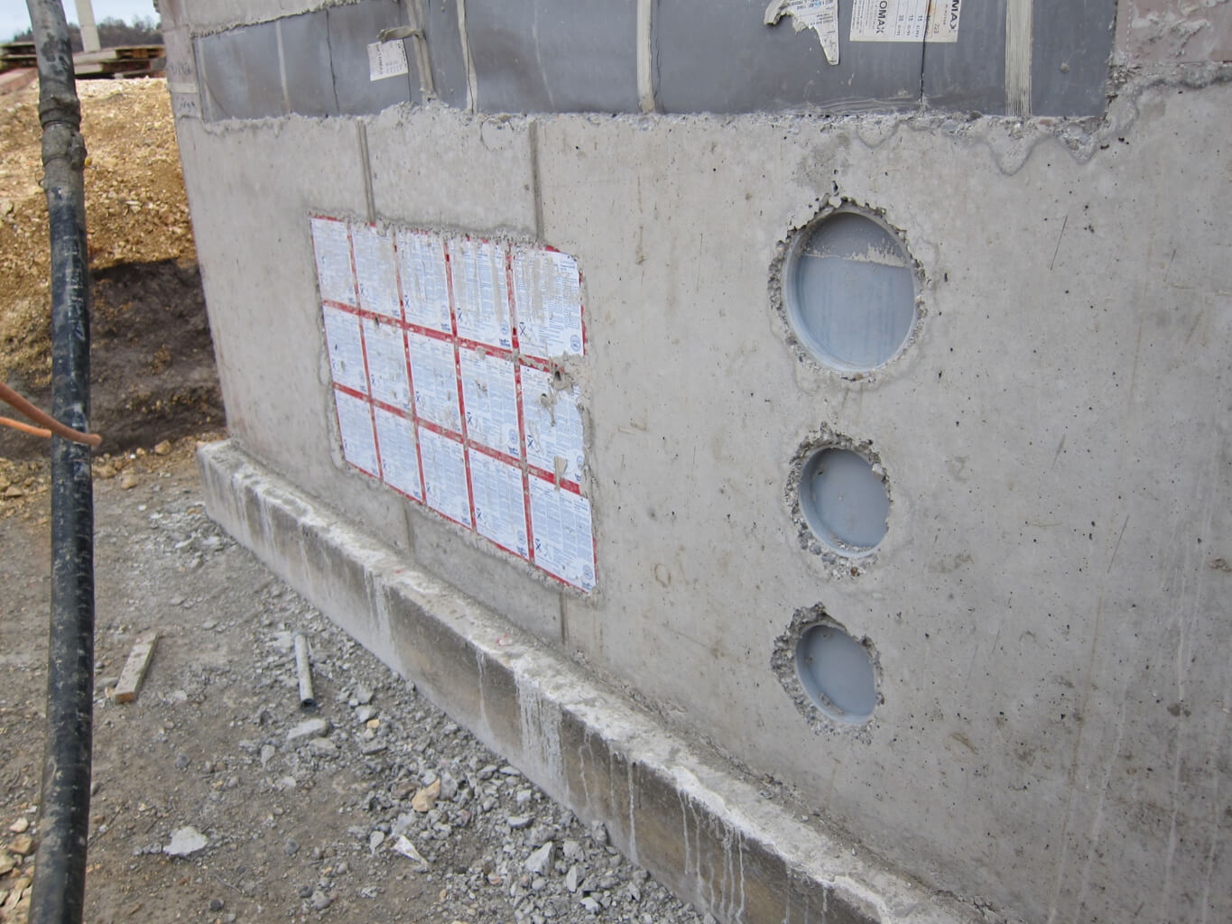 Polywater Hauff-Technik PZVR-80/610 Cement-Coated Wall Sleeve - Image 3