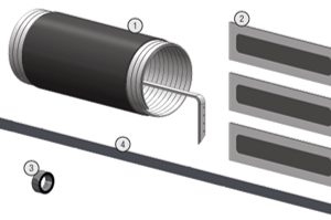 Richards Manufacturing PCRK16-2 Jacket Seal and Shield Adapter Kit