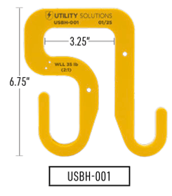 Utility Solutions USBH-001 Polymeric Bucket Hook