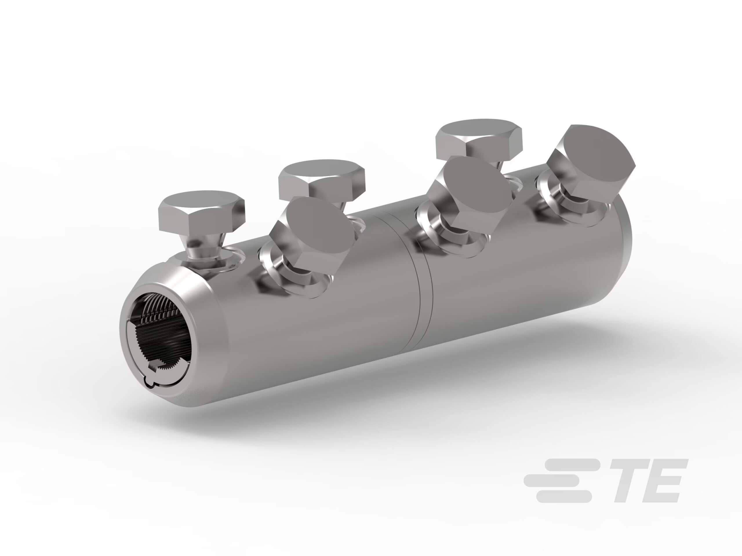 TE Connectivity ASBS-600-1000 Aluminum Shearbolt Connector