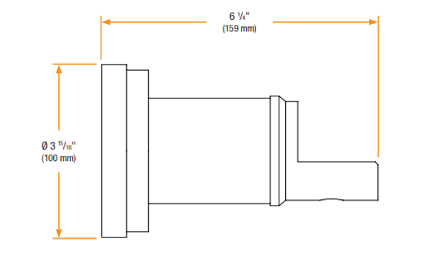 P625SRA Dimensions