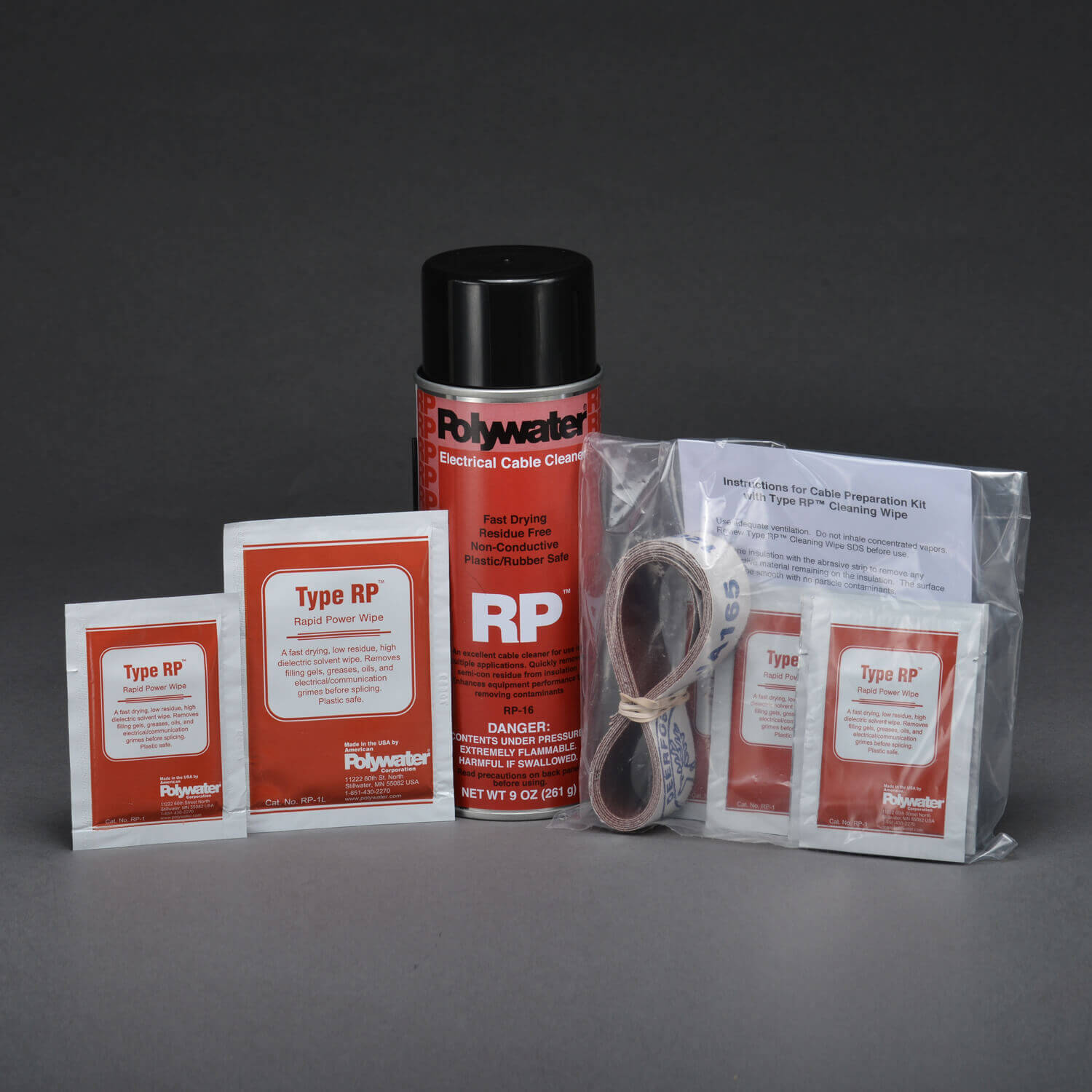 Polywater® RP-35LF Type RP™ Fast-Evaporating Cable Cleaner